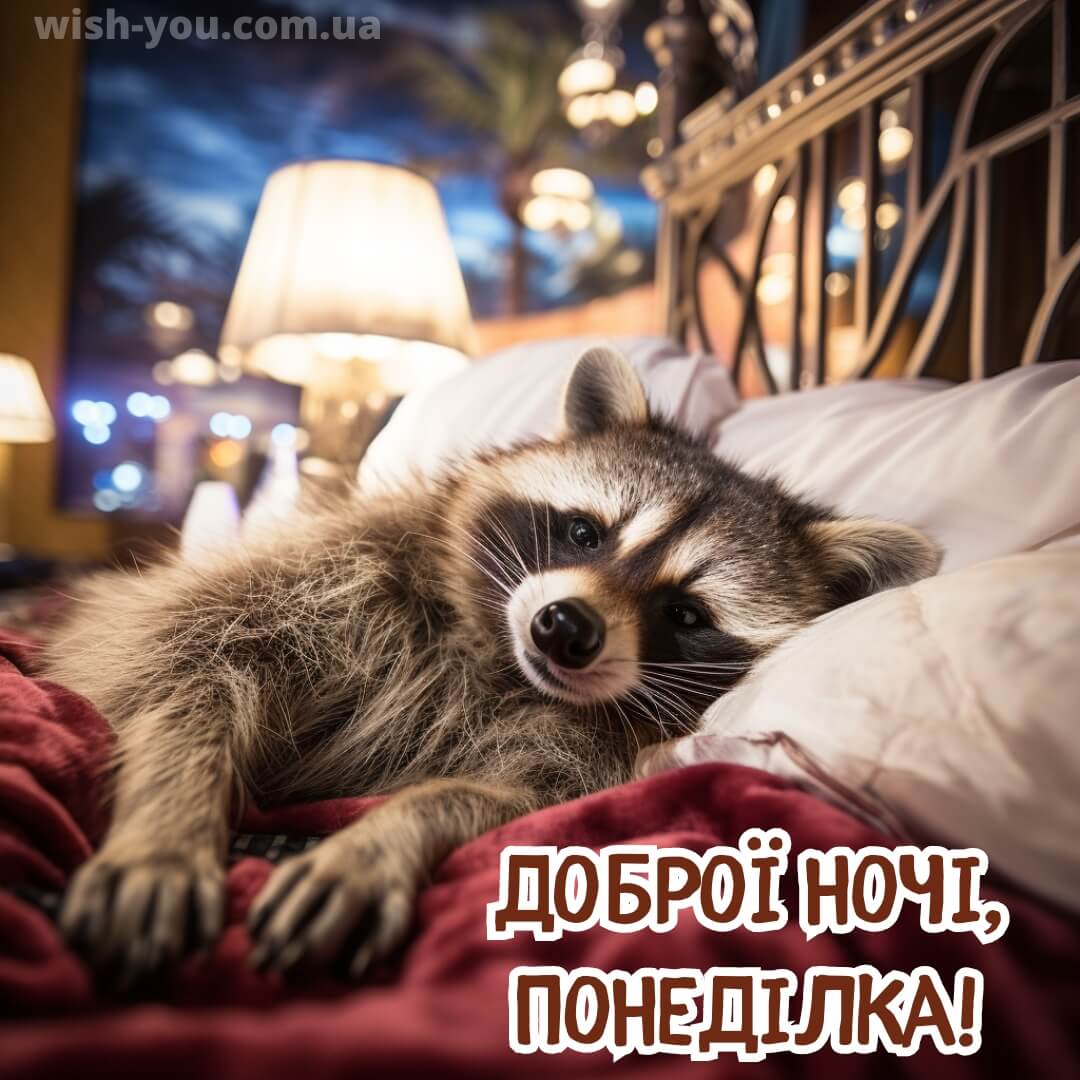 Нова картинка доброї ночі понеділка 15