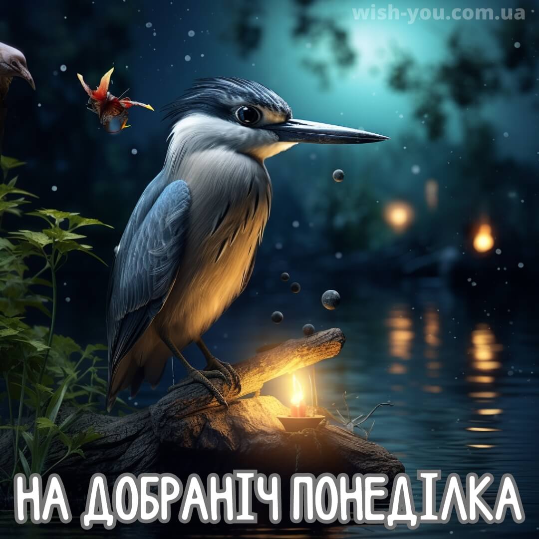 Нова картинка доброї ночі понеділка 17