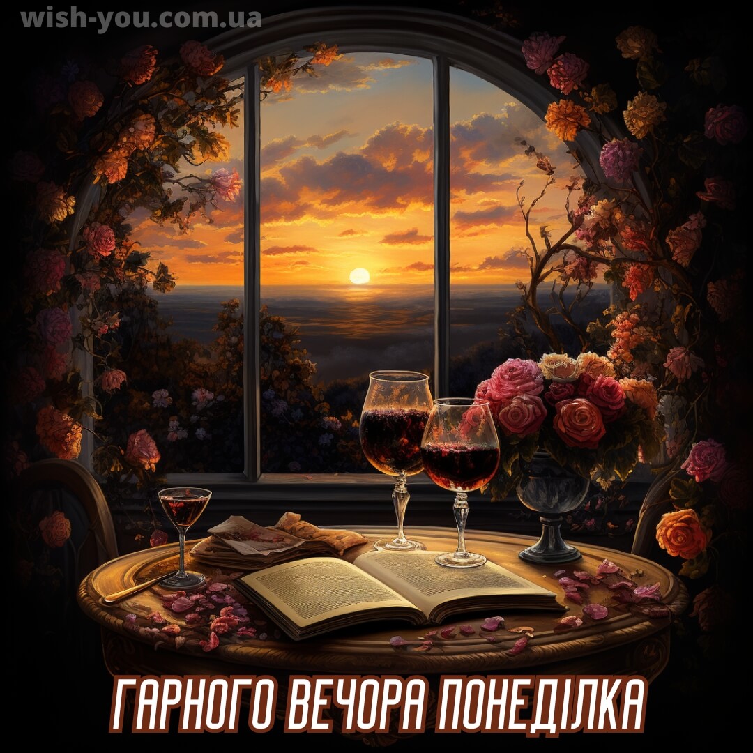 Нова картинка доброї ночі понеділка 2