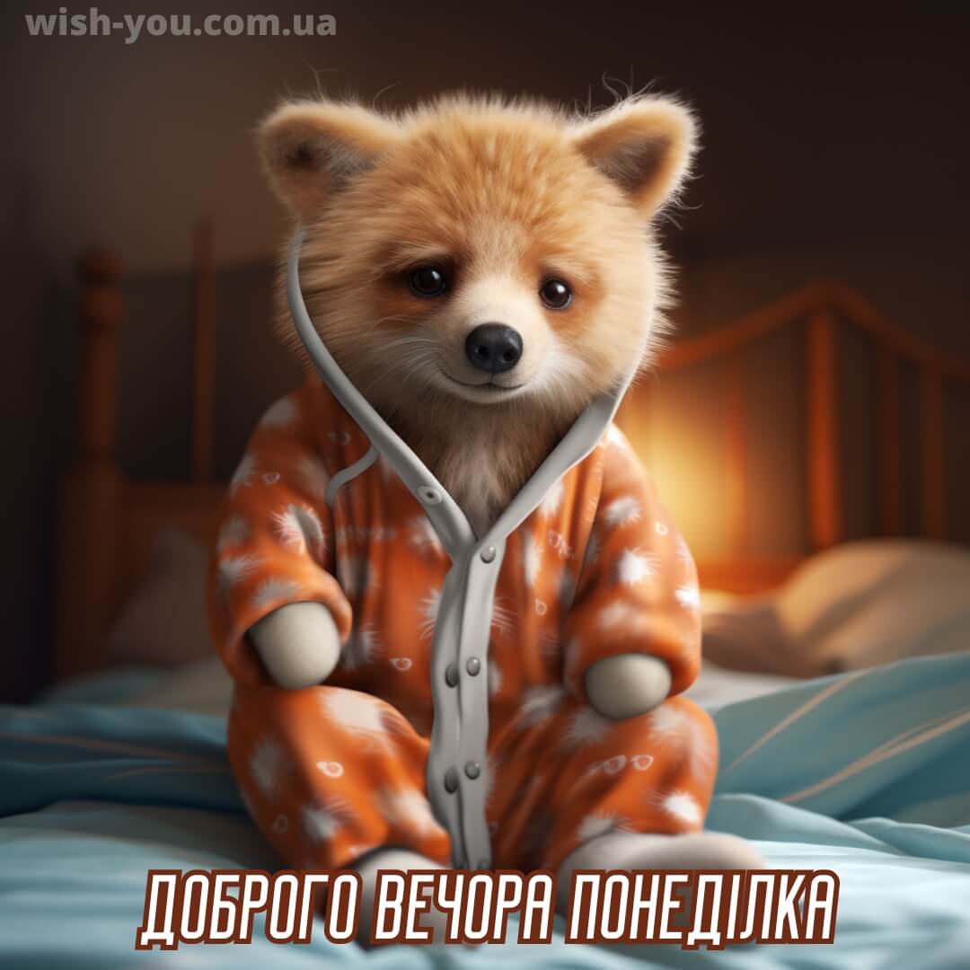 Нова картинка доброї ночі понеділка 4
