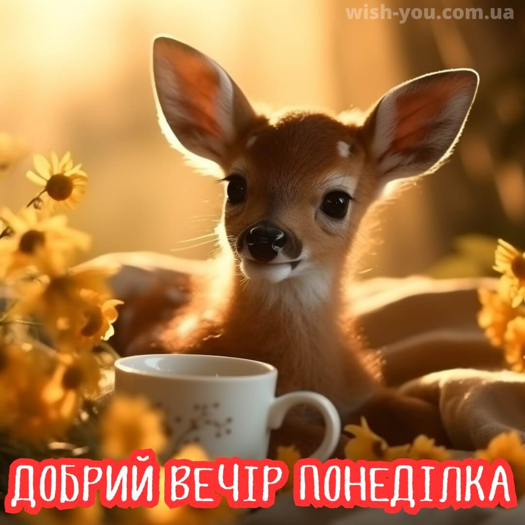 Нова картинка доброї ночі понеділка 5