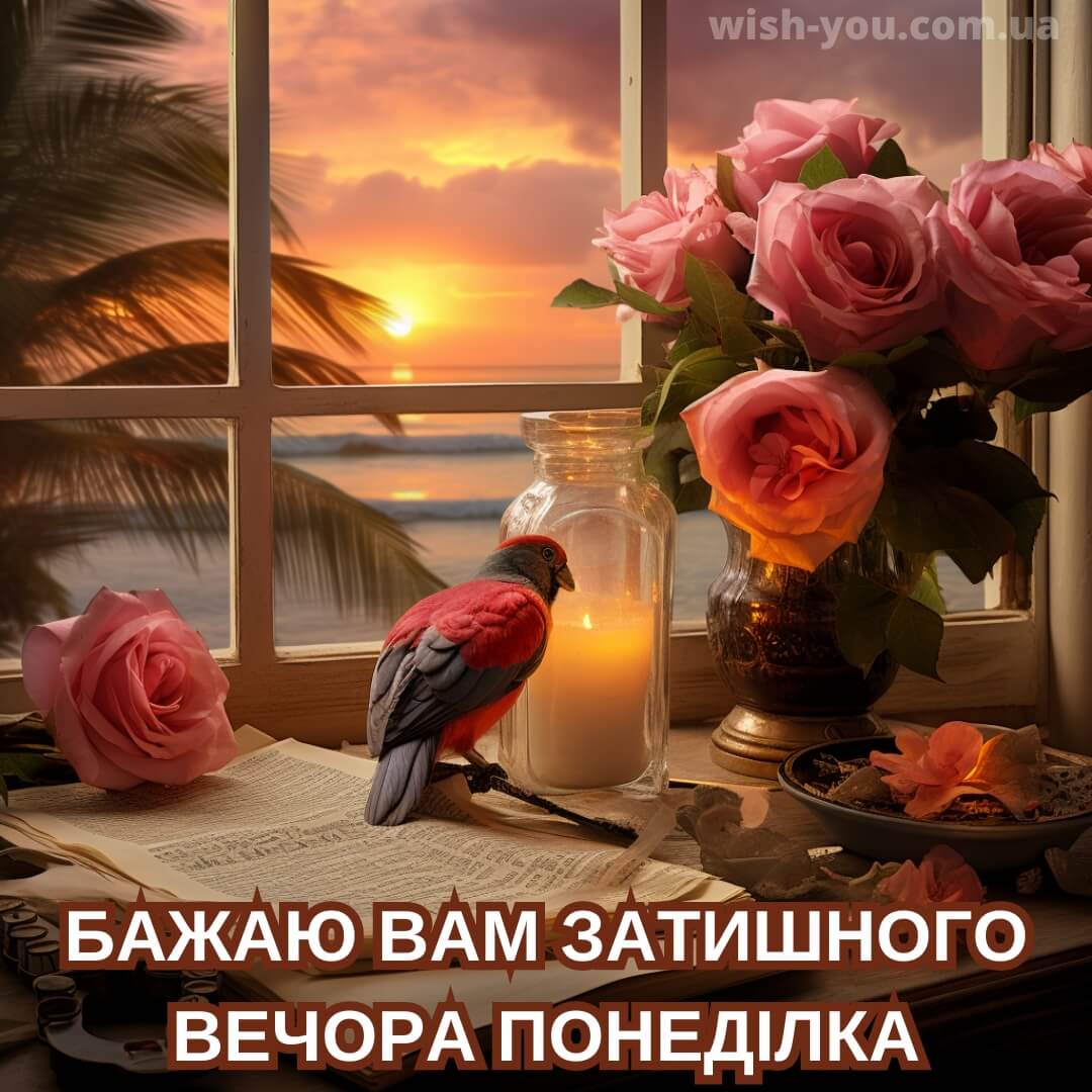 Нова картинка доброї ночі понеділка 6