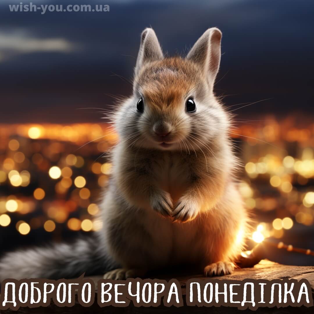 Нова картинка доброї ночі понеділка 9