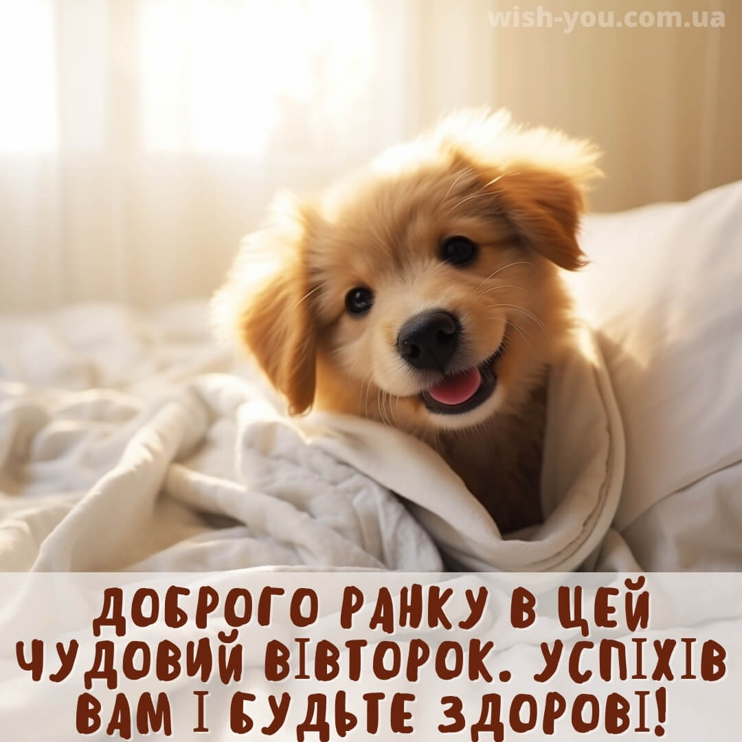 Нові картинки з вівторком українською мовою