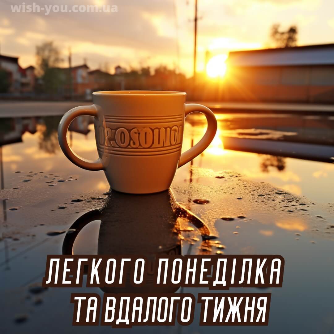 Нова листівка з понеділком 1