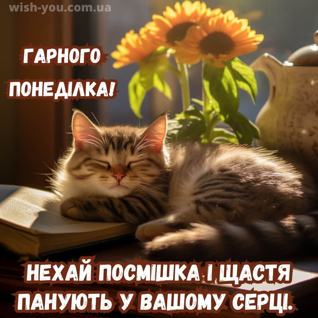 Нова листівка з понеділком 13