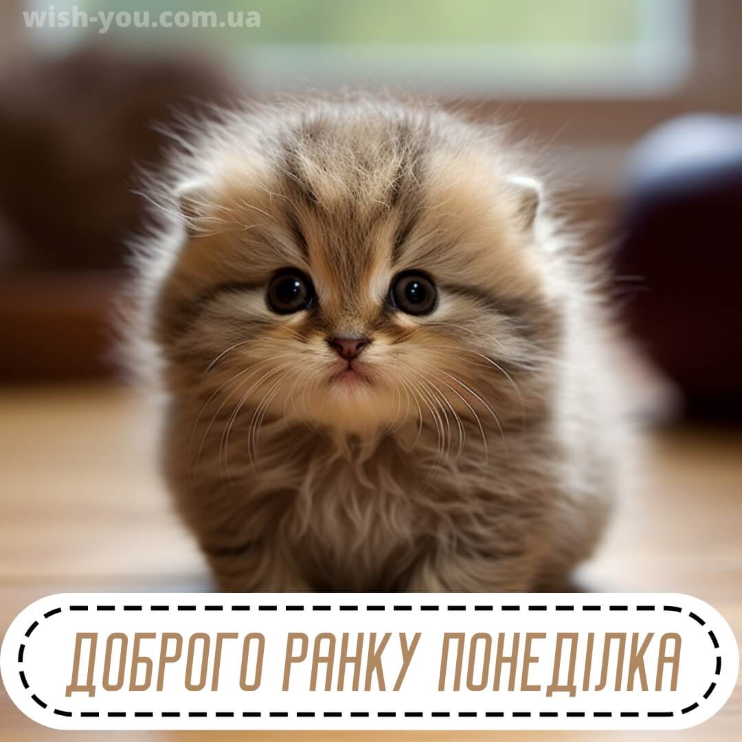 Нова прикольна картинка доброго ранку понеділок 10
