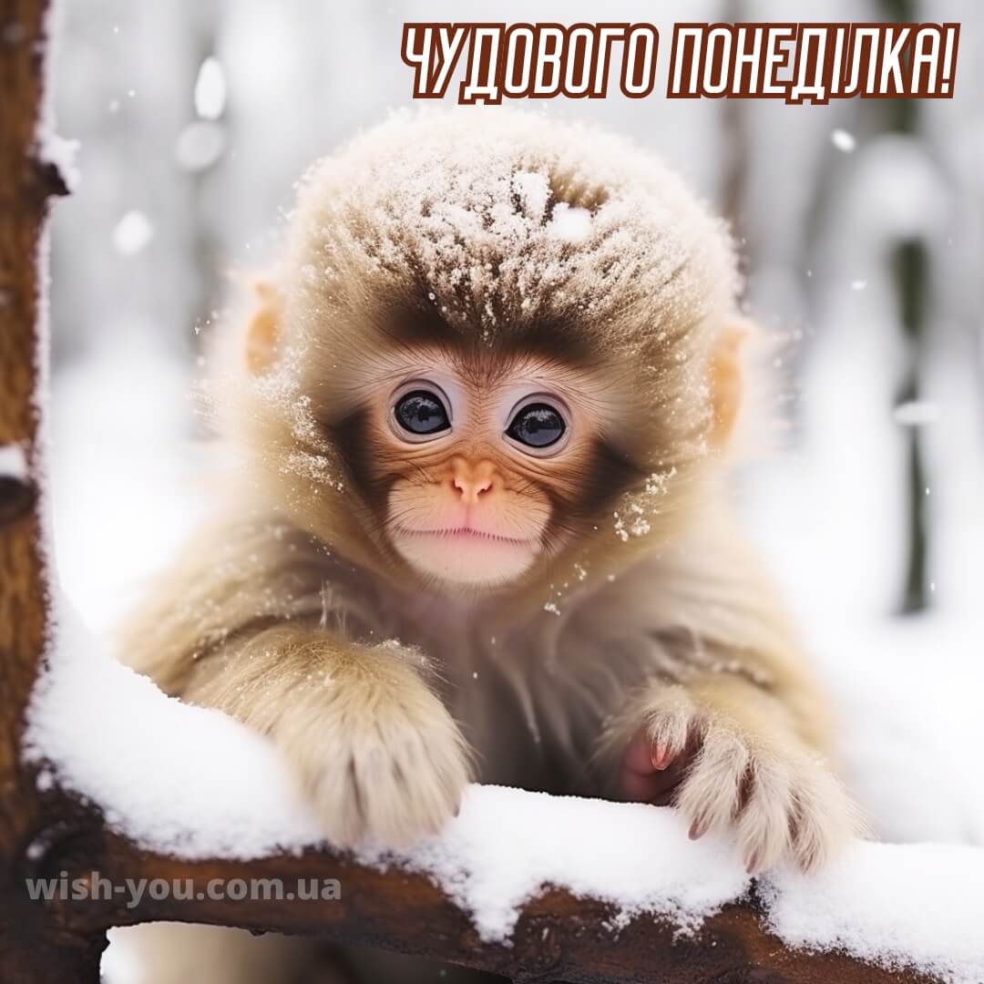 Нова прикольна картинка доброго ранку понеділок 2