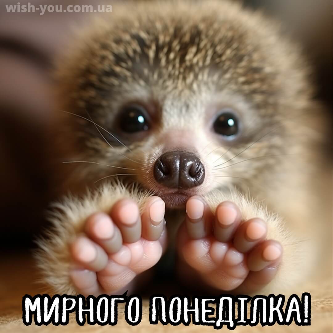 Нова прикольна картинка доброго ранку понеділок 5