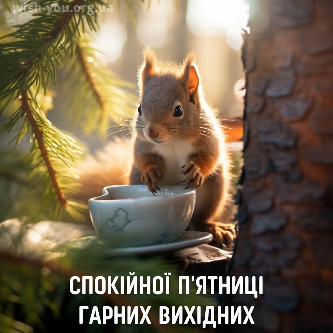 Нова листівка доброго ранку п'ятниці 13