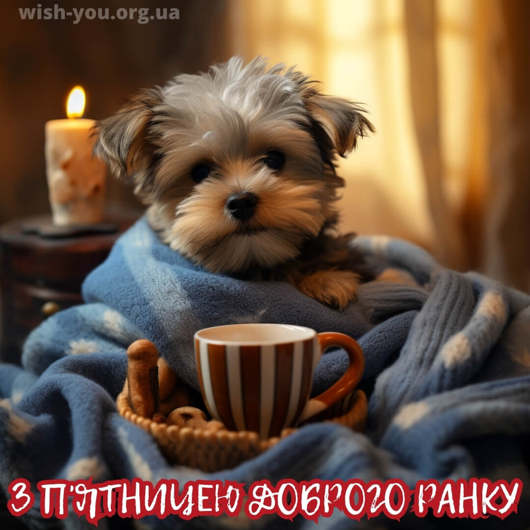 Нова листівка доброго ранку п'ятниці 19