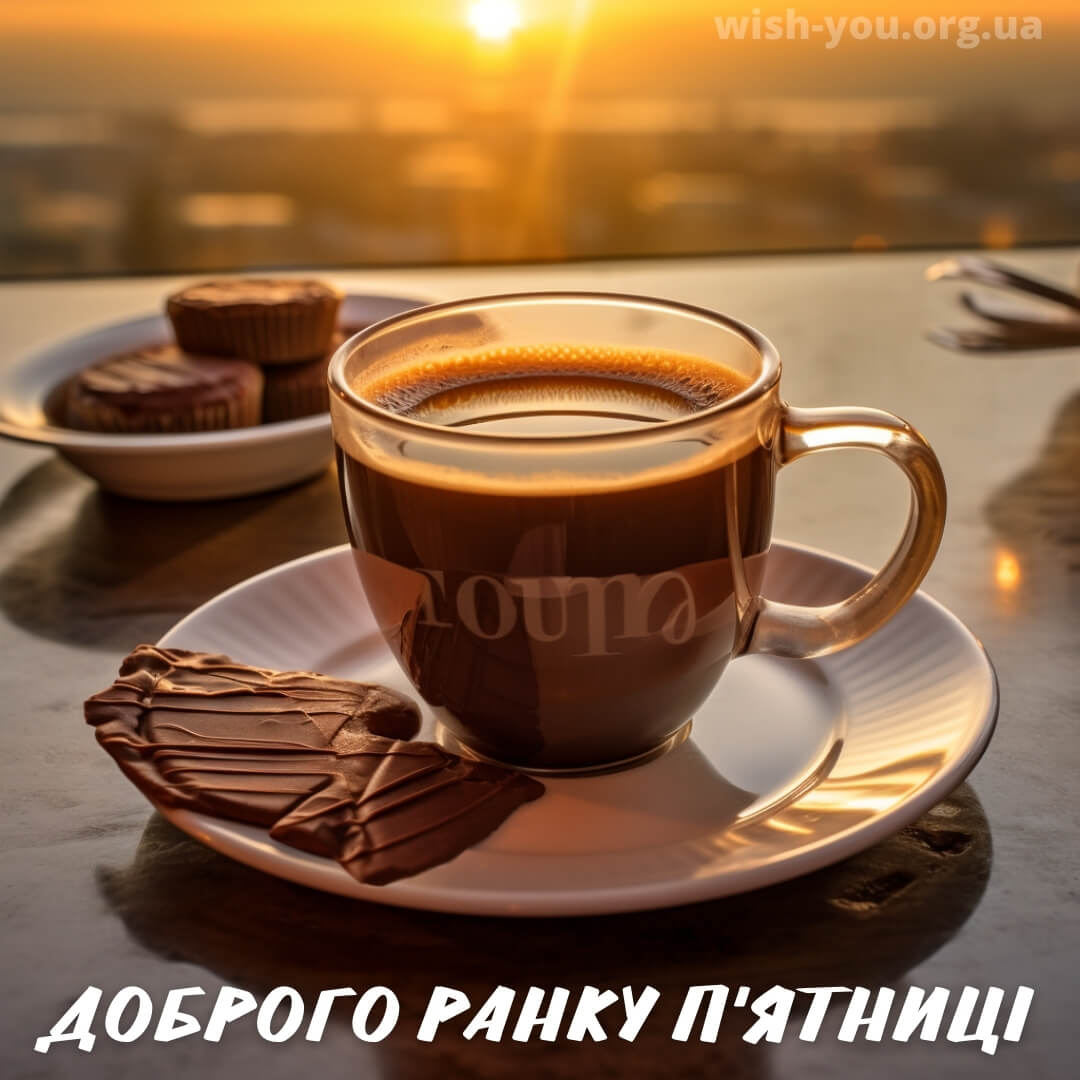 Нова листівка доброго ранку п'ятниці 21