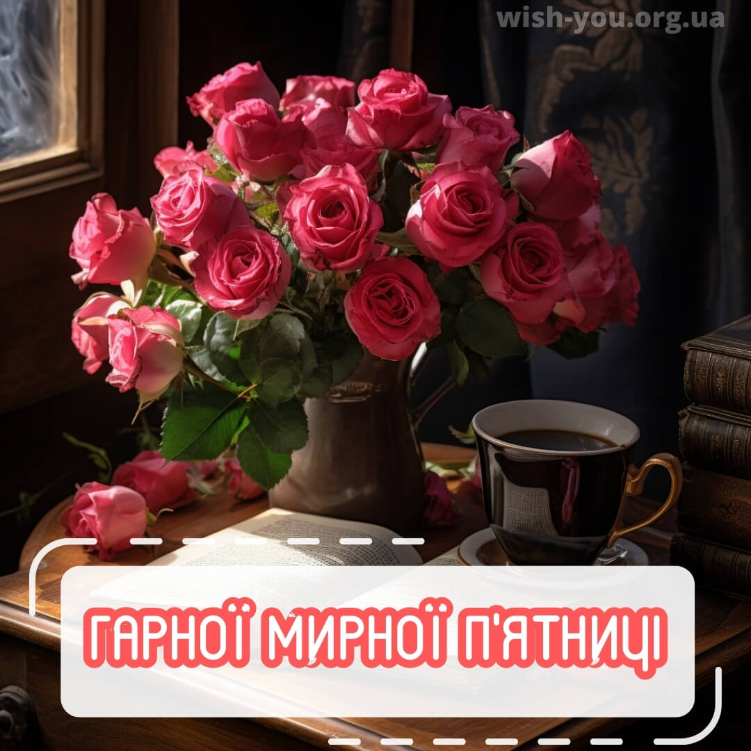 Нова листівка доброго ранку п'ятниці 32