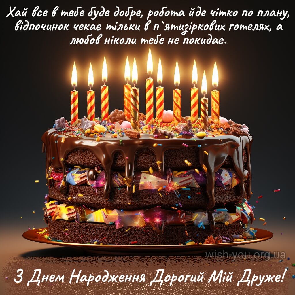 Нова картинка з днем народження друже 2 скачати безкоштовно