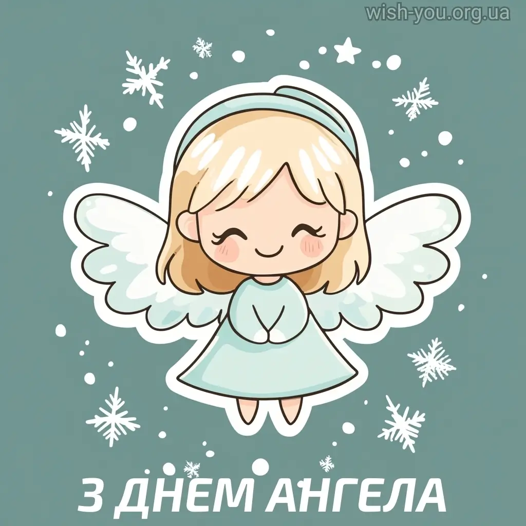 Нові картинки з днем ангела українською мовою