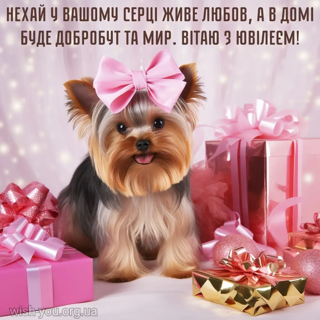 Нова листівка з ювілеєм 5