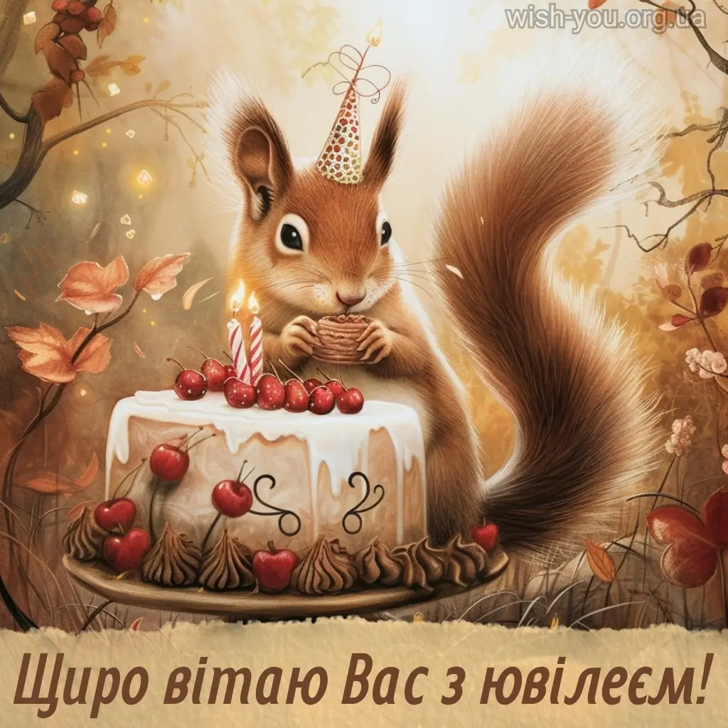 Нова листівка з ювілеєм 9